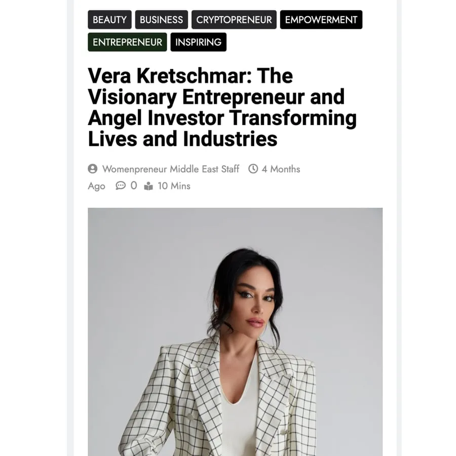 Anaya Aesthetics founder featured in WomenPreneurMe