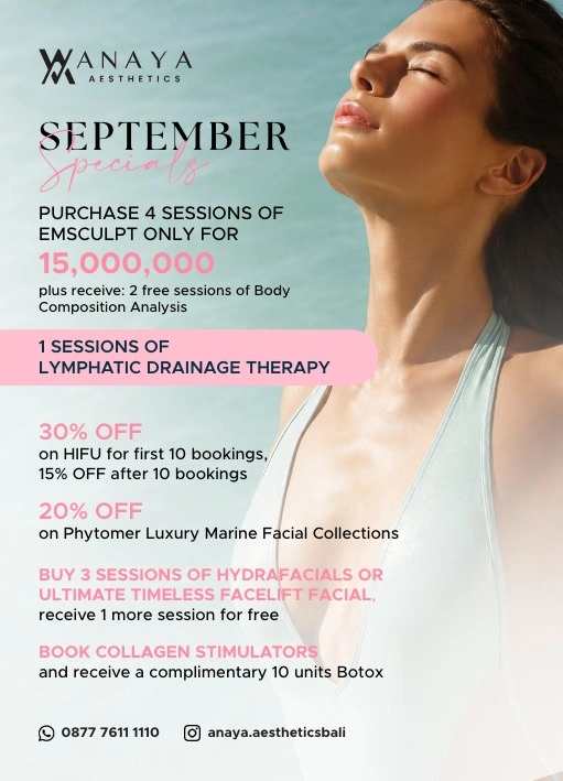 Anaya Aesthetics - September's Special Offer